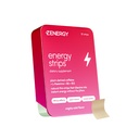 ZENERGY Energy Oral Strips - Mint Flavor  40mg Caffeine + 30mg L-Theanine + 100% Vitamin B6 &amp; B12 Silencio 0 Azúcar, 0 Calories, 0 Gluten, 0 Aspartame, Vegan, Plant-Based, Instant Action TEN 1 Tin = 30 Strips