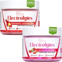 Mi aventura para ajustar electrolitos de hidratación Polvo con azúcar cero, acolchado, sandía dulce &amp; frambuesa limonada sabores