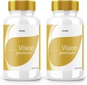 (2 Pack) Vision Premium, Premium Eye Support Supplement, Vision Premium to Improve Concentration and Focus, Vision Premium All-Natural Pills for Healthy Eyes, VisionPremium Reviews (120 Capsules)