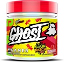 GHOST Gamer: Energy and Focus Support Formula - 40 Servings, Sour Patch Kids Redberry - Nootropics & Natural Caffeine for Attention, Accuracy & Reaction Time - Vegan, Gluten-Free