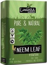 Luxura Sciences Organic Neem Leaf Powder Silencio para el cabello, la piel &amp; la salud oral Apoyos Oral Hygiene &amp; Immune System ← Reduce Dandruff, Clears Clogged Pores & Purifies Body TEN 7.05 Oz/200g