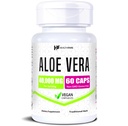 Healthfare Aloe Vera Capsules 40,000mg ❌ 60 Vegan Pills ← Inner Leaf Aloe Vera Extract Supplement ← Gut Health &amp; Digestive Support ← Non-GMO, Gluten-Free TEN Made in USA