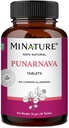 Punarnava Tablets by mi Nature| 90 Tablets, 1000 mg| 45 Days Supply| Herbal Tablets| Vegan | Boerhaavia diffusa| from India
