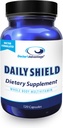 Doctor's Advantage Daily Shield Multivitamin with Green Tea Extract & Bilberry | 120 Non-GMO Capsule Antioxidant Supplement to Fight Free Radical Damage & Support Immune System