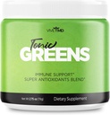 Tonic Greens Powder Vitamin Boost Suplemento Oficial Fórmula - Natural Green Blend Energy Suplemento Extra Strength - BCAA L-Glutamine Vitamina B6, Energía Revolucionaria Fijación Reseñas (1 Pack)