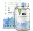 esmé menomé Mind - Daily Nutritional Support Before, During and After The Menopause – Two Month Supply of 60 Capsules, Contain ashwagandha and Gingko biloba