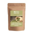 Ecológico de grano de café verde Polvo 100% puro natural 100 gramos / 3.52 oz