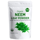 Iyasa Holistics Organic Neem Powder Ayurveda hierba y superalimentos, apoya la purificación de sangre y hígado, promueve el cabello sano y la piel clara, bolsa sellable de 16 oz/ 453g