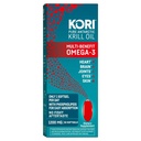 Kori Krill Oil Omega 3 Suplemento, Antártico Krill Oil with Superior Absorption vs Fish Oil, 1200mg Softgels,EPA & DHA, 30 Softgels