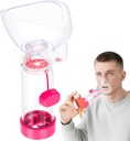NESSI OTC Spacer Adult with Mask Spacer and Mouthpiece Spacer (Pink)