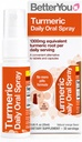 BetterYou Turmeric Oral Spray - Natural Liquid Turmeric Supplement - an Easy, Comfortable Pill Alternative - Natural Orange Flavor - 0.85 oz