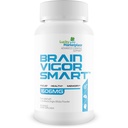 Cerebro Vigor Smart Brain Booster - Soporte extra de fuerza para Focus, Health y Memory - Fórmula mejorada hecha con el mushroom de Mane de León &amp; Ginkgo Biloba - Nuestras mejores píldoras inteligentes de Vigor cerebral