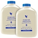 Forever Living - Forever Freedom - Soporte conjunto con Aloe Vera, Glucosamina y Condroitina - Orange Flavor - Sin gluten - 33.8 fl oz (2-Pack)