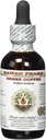 Café verde sin alcohol Extracto líquido, café verde (Coffea Arabica) frijol de hawai Pharm Natural Herbal Suplemento 2 oz