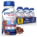 Asegurar más leche Chocolate Nutrición Afeitar Reemplazo Alimentario Silencioso Listo para beber Silencio 16g Proteína y 27 Vitaminas y Minerales Silencio 8 fl oz - 6 Pack