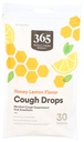 365 por Whole Foods Market, Honey Lemon Cough Drops, 30 Cuenta