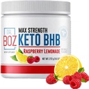 Dr. Boz - Keto BHB Powder - Raspberry Lemonade, 20 Servings - Ketones Bebida - Aumentar la energía " Reducir los ahorros - Max Strength Suplemento dietético - Calidad probado - Hecho en los EE.UU. - 9.6oz (272g)
