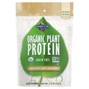 Garden of Life Organic Plant Protein Unflavored Protein Powder with Probiotics & Enzymes – Plant Based Powder, Amino Acids, Non-GMO, Grain-Free, Gluten-Free, Vegan, 10 Servings