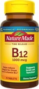 Nature Made Vitamin B12 1000 mcg, Dietary Supplement For Energy Metabolism Support, 75 Time Release Tablets, 75 Day Supply